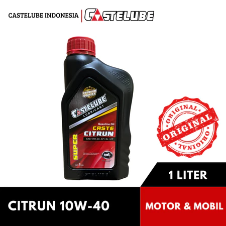 Oli Castelube Citrun 10W-40 Untuk Motor dan Mobil 1 Liter