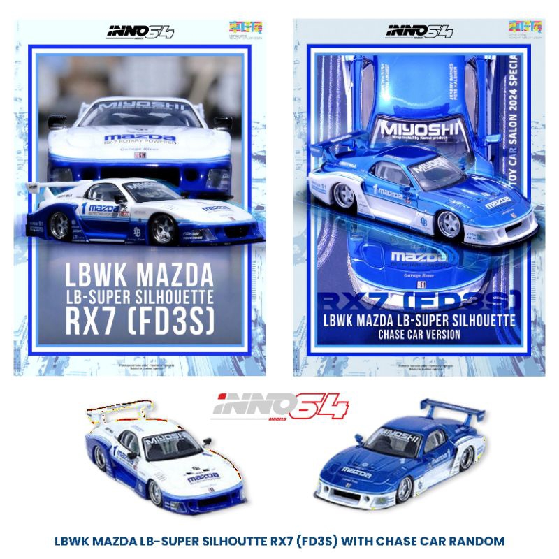 Jual Inno64 LBWK Mazda RX7 (FD3S) LB Super Silhoutte Hongkong Roy Car ...