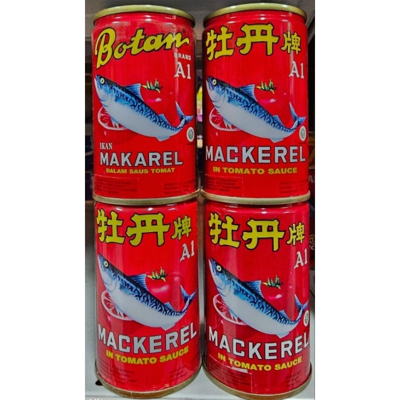 Jual Botan Mackerel Sardines Premium 155g - 1 Kaleng | Shopee Indonesia