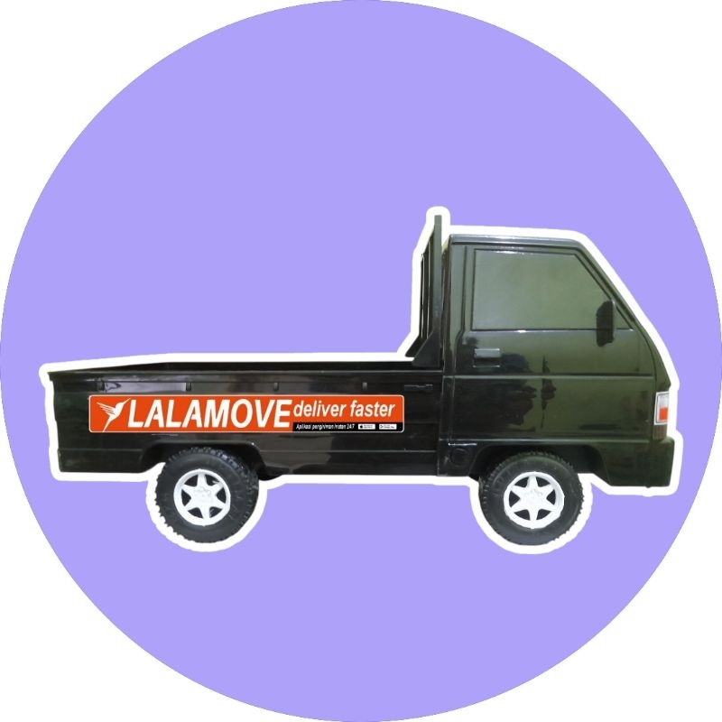 Jual STIKER LALAMOVE UNTUK MOBIL MAINAN L300 | Shopee Indonesia