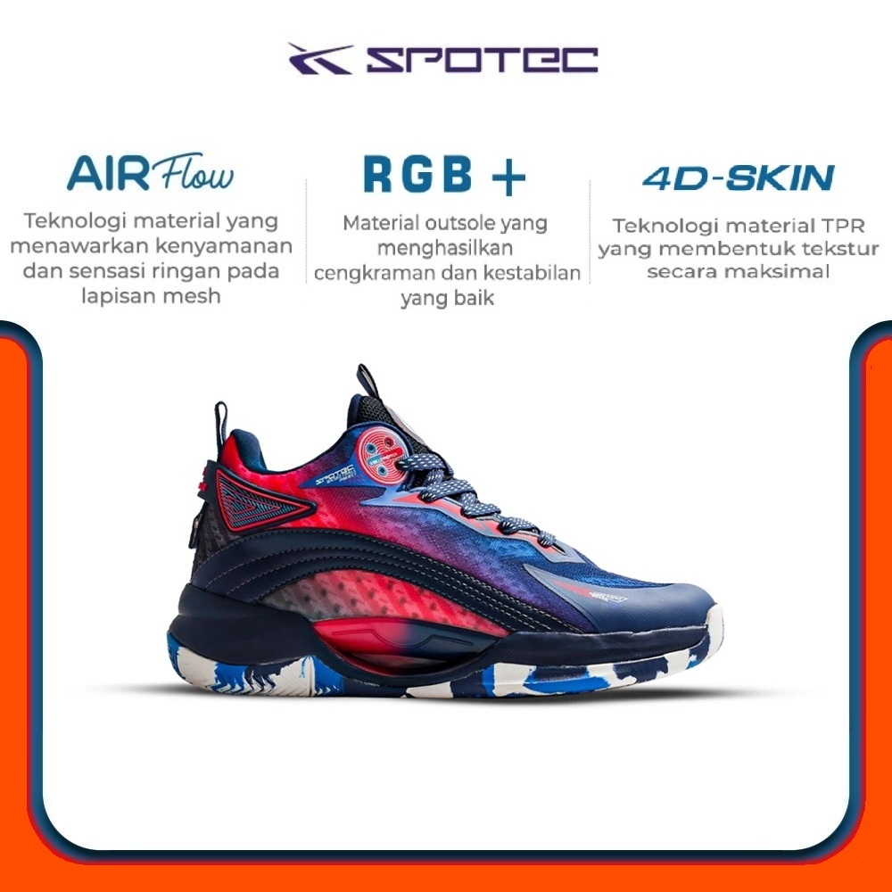 Jual SPOTEC CENTRIST Sepatu Basket Sepatu Olahraga Sepatu