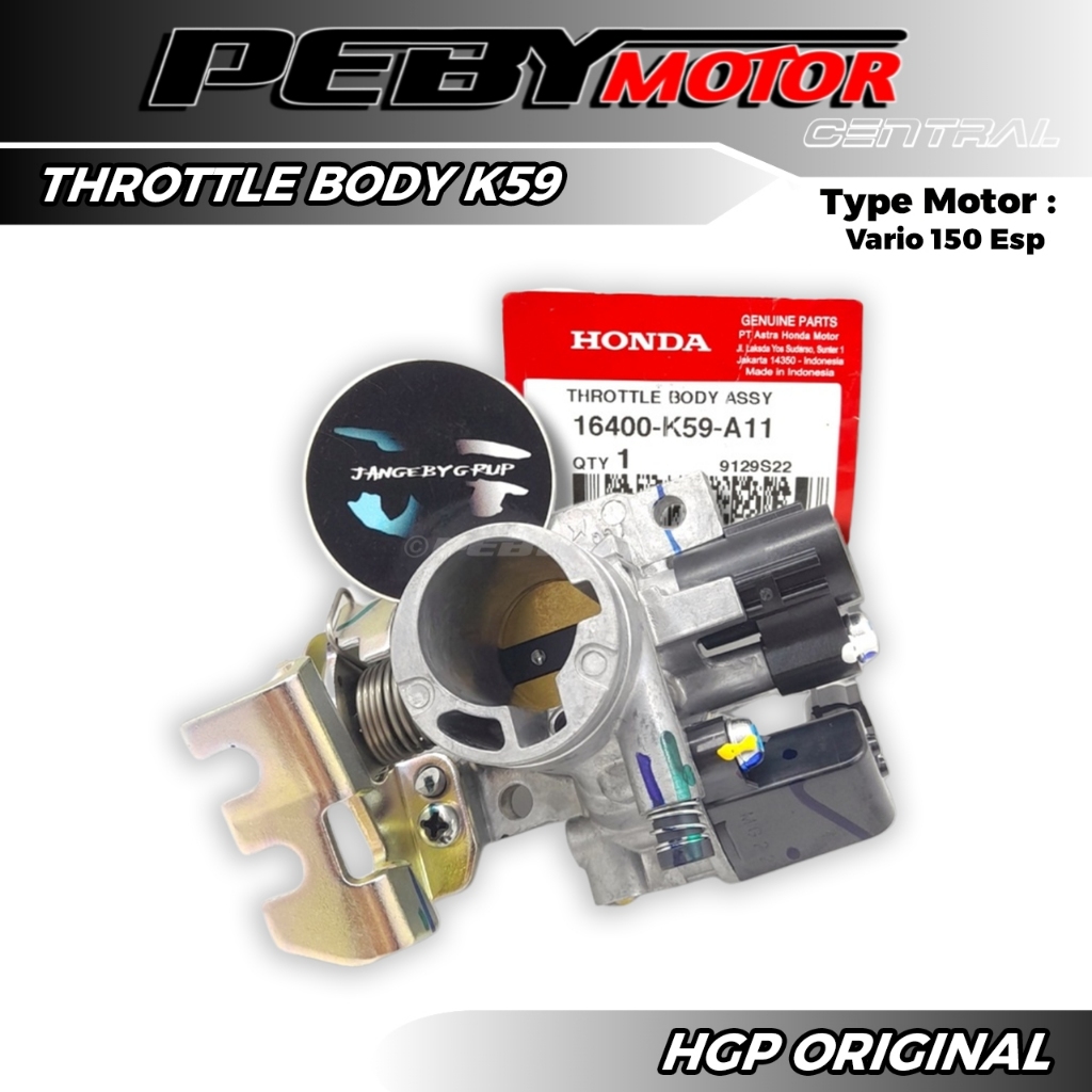 Jual Throttle Body Set TB Vario 150 Esp ORIGINAL Resmi HGP 16400K59 ...