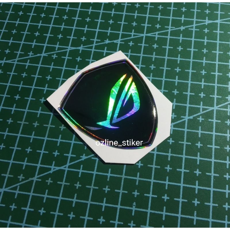 Jual Stiker Rog Republic of gamers emblem timbul | Shopee Indonesia