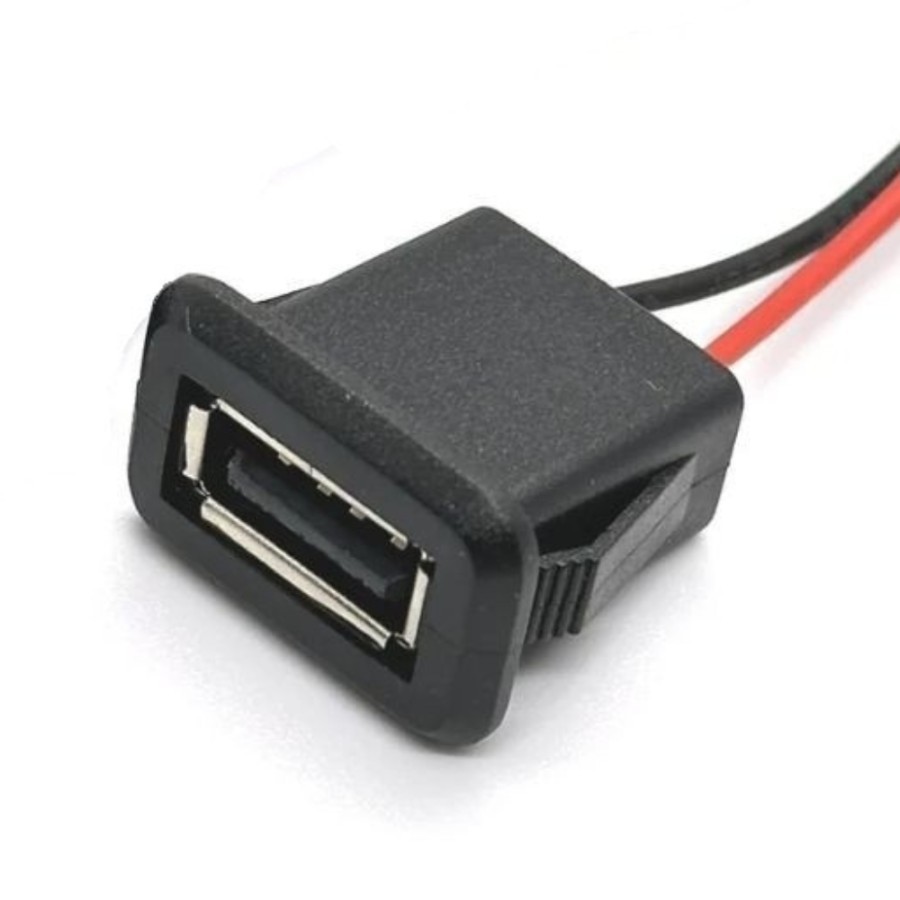 Jual Socket USB Female Port USB 2.0 Female Jack Konektor PH.2.0 ...
