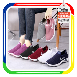 Gobra SEP106 Sepatu Sneakers Wanita Rajut 7 Warna