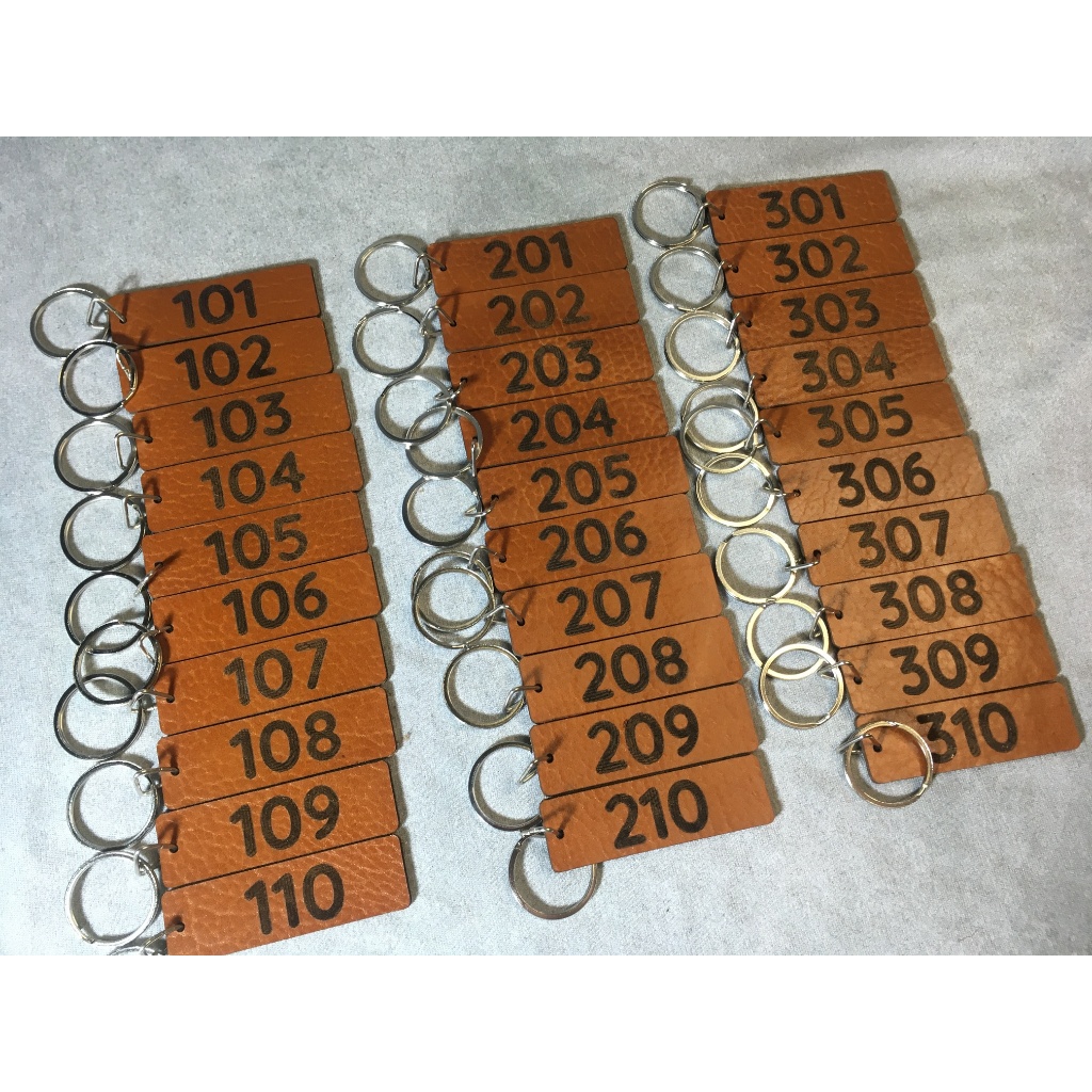 Jual Gantungan Kunci Keychain Gratis Custom Nama Nomor HP Kamar ...