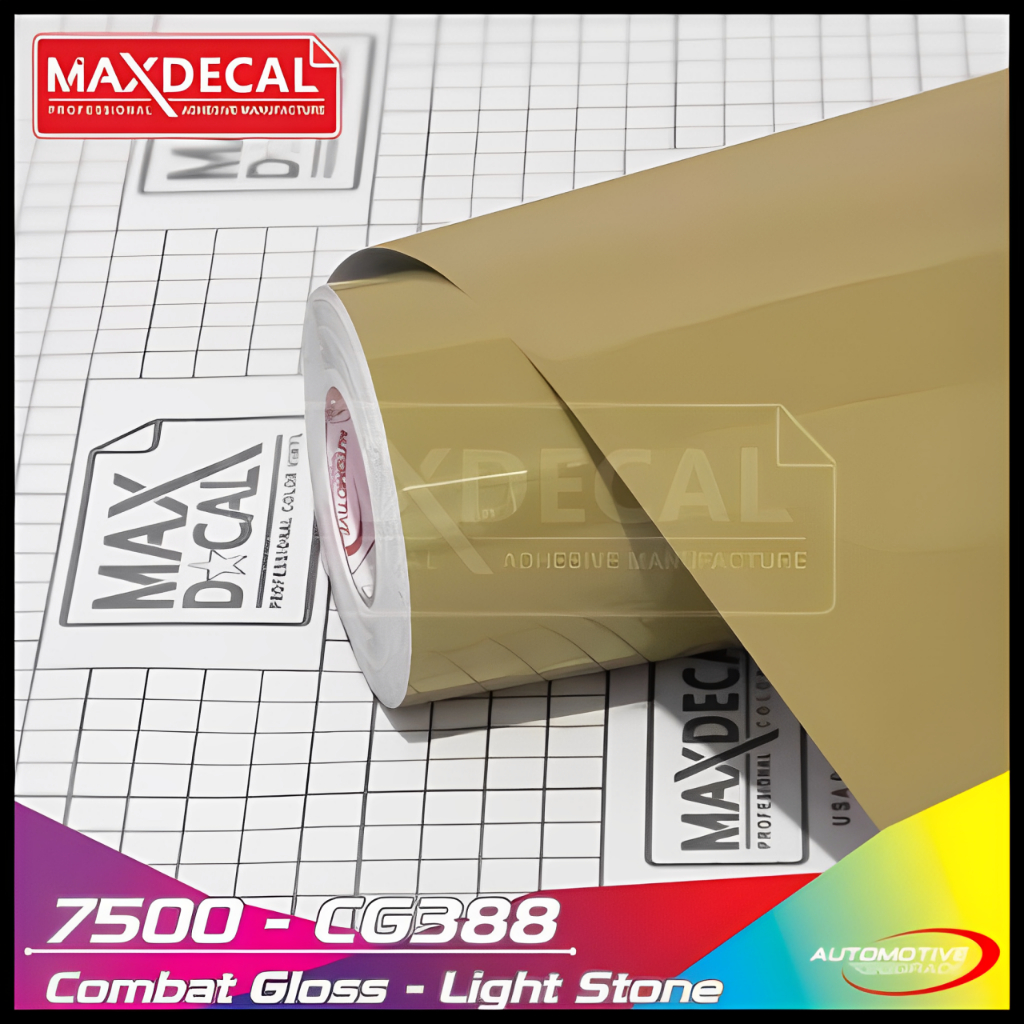 Jual Sticker Maxdecal 7500 CG388 Combat Gloss Light Stone permeter ...