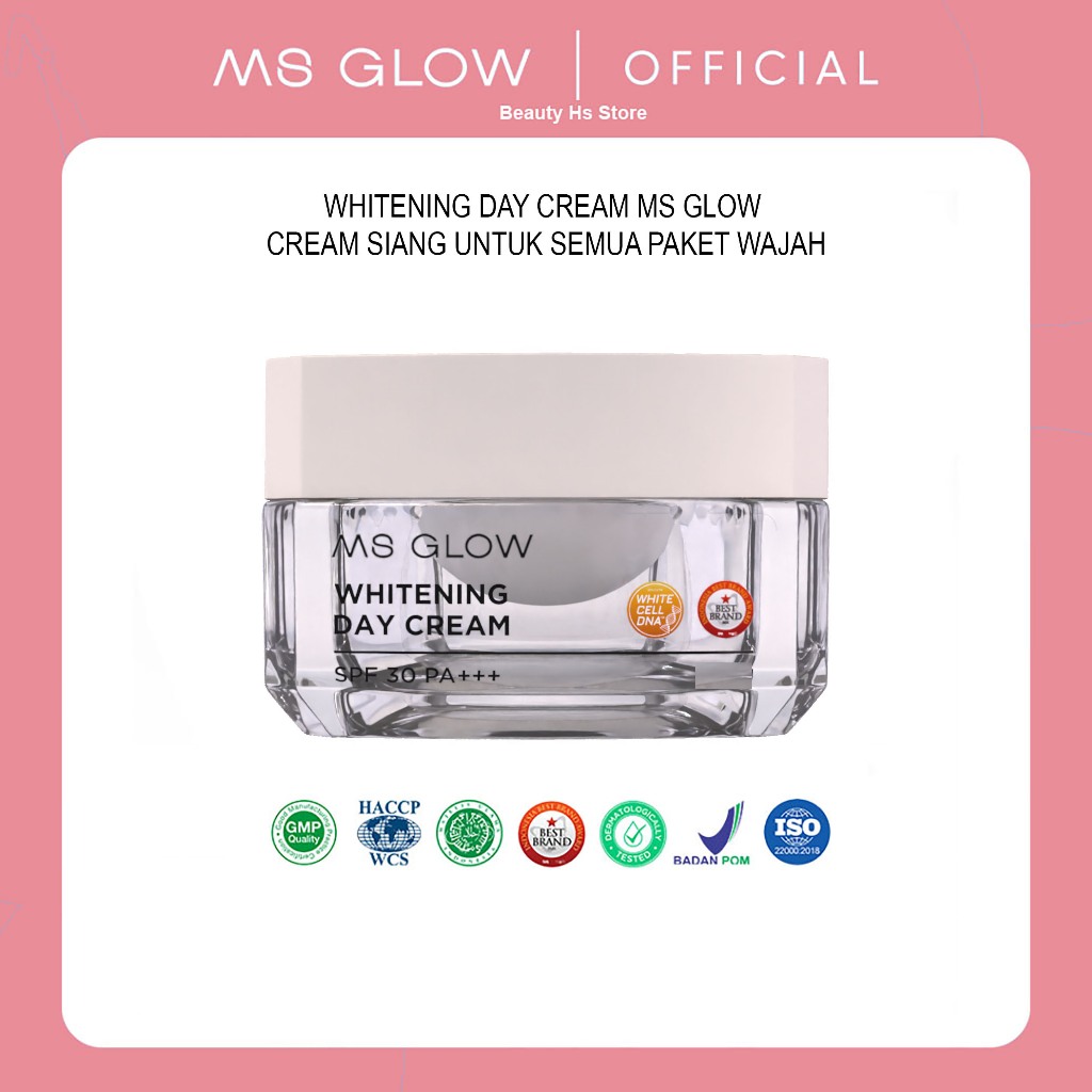 Jual Whitening Day Cream Terbaru Ms Glow | Shopee Indonesia