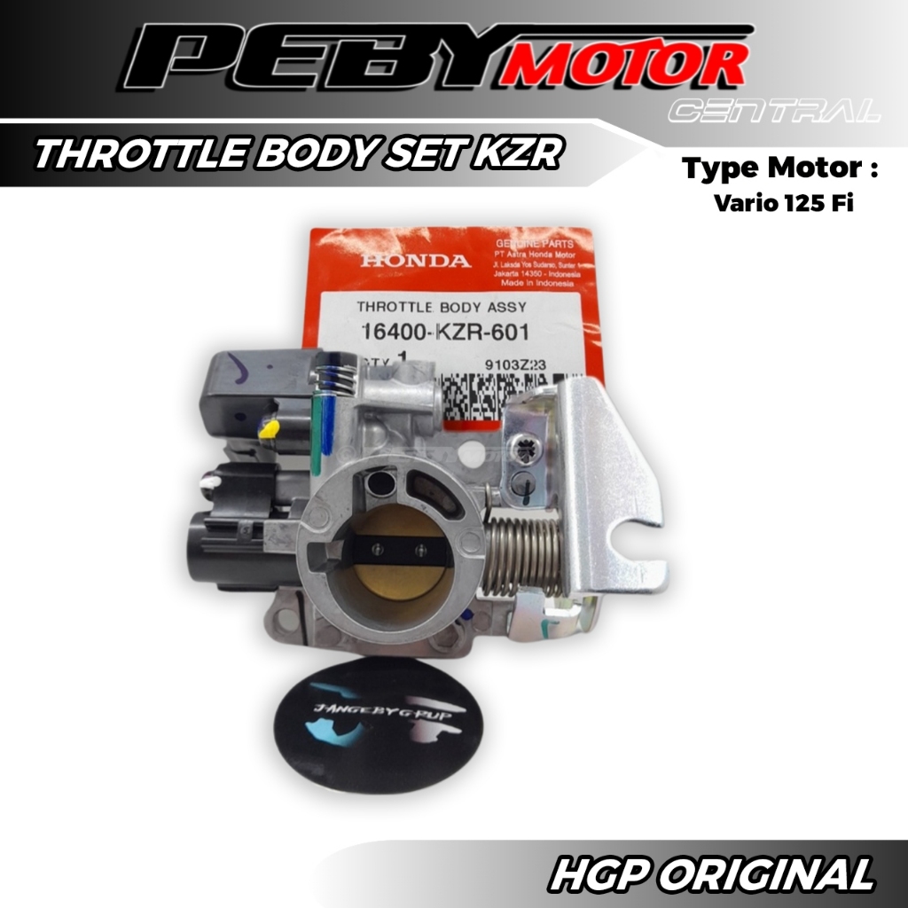 Jual Throttle Body Set TB Vario 125 Old ORIGINAL Resmi HGP 16400KZR ...
