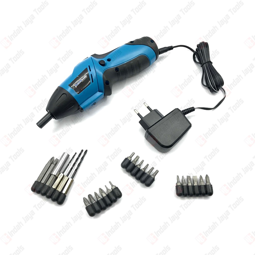 Jual BENZ BZ-8102 Cordless Screwdriver 4.8 Volt - Mesin Bor Obeng ...