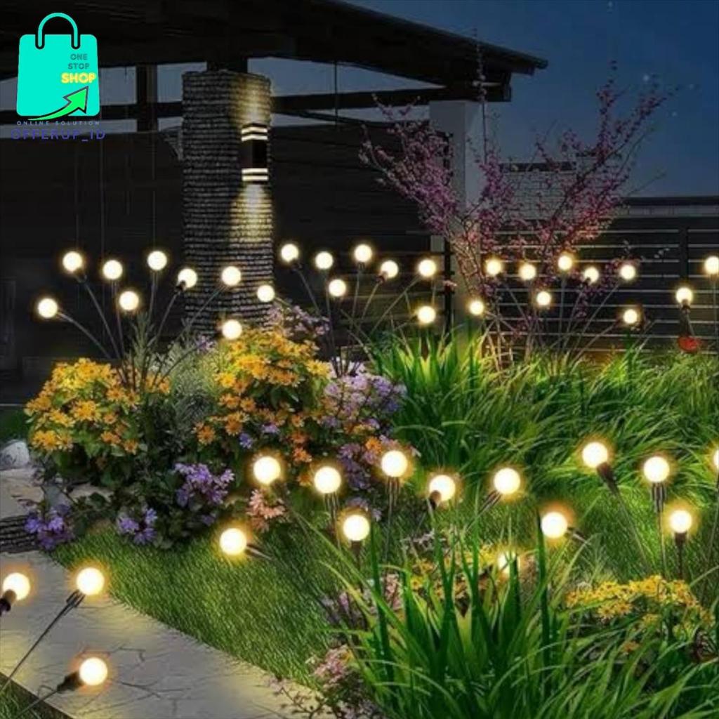 Jual LAMPU RUMPUT TENAGA SURYA LAMPU TAMAN LED MODEL ANGGUR | Shopee ...