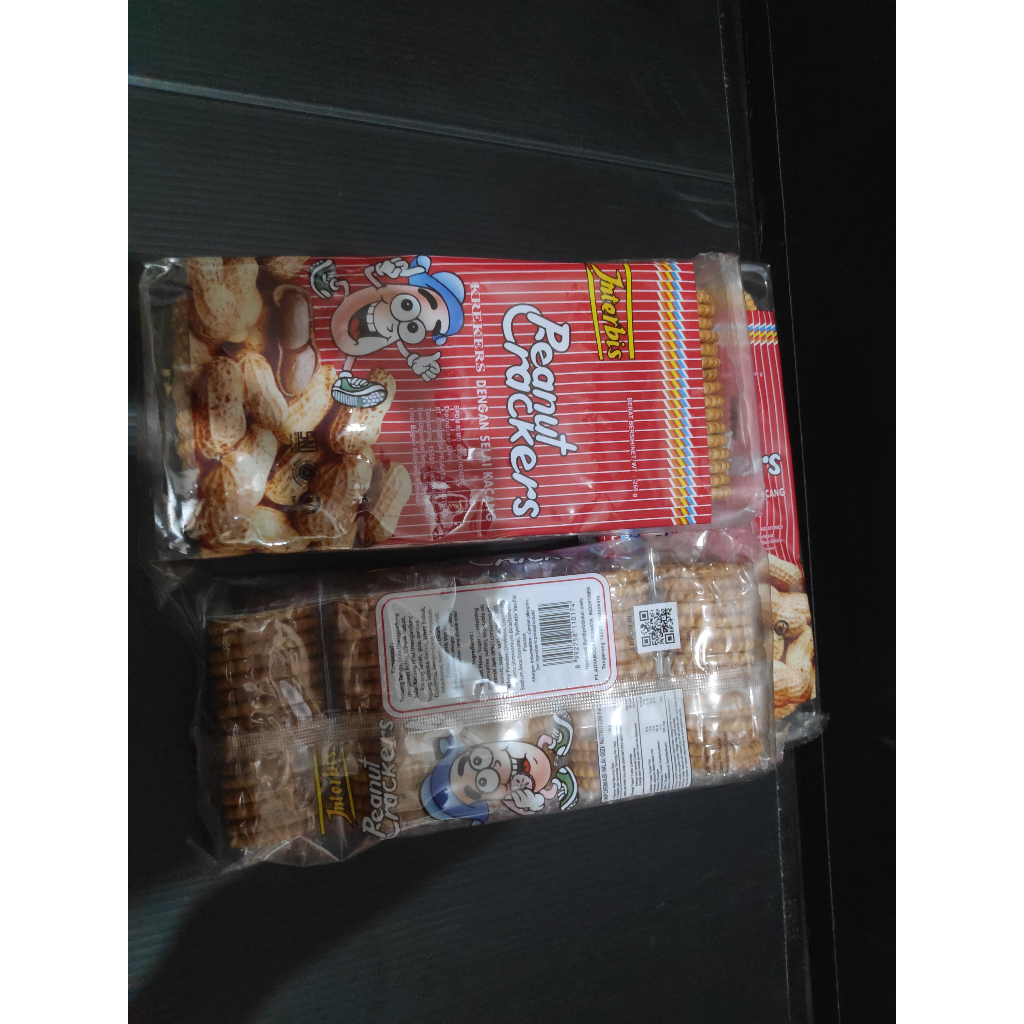 Jual INTERBIS PEANUT CRACKERS / KREKERS SELAI KACANG / BISKUIT KACANG ...