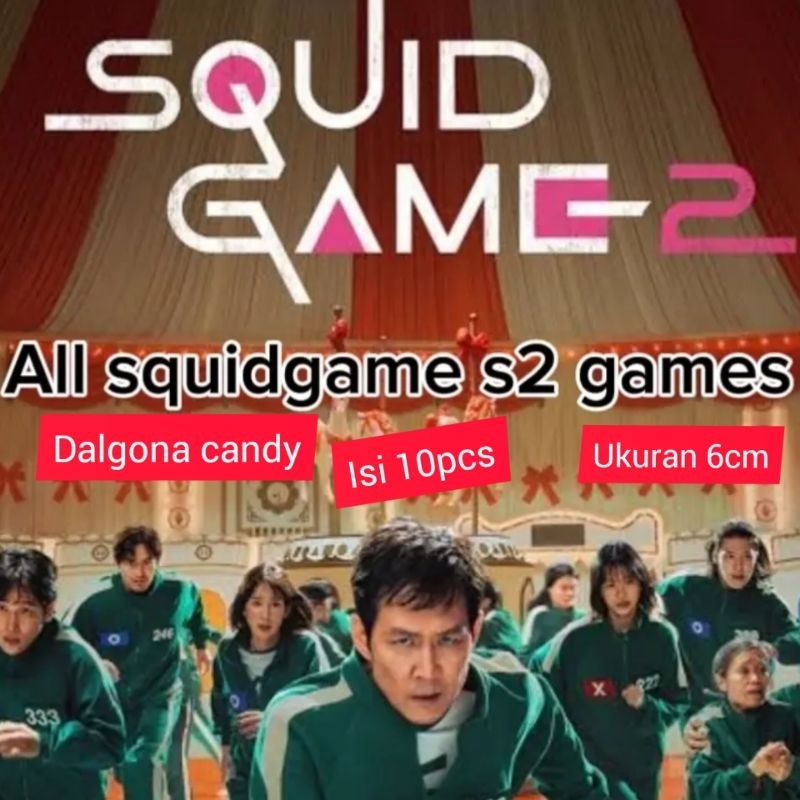 Jual DALGONA CANDY VIRAL /SQUID GAME/PERMEN DALGONASQUID GAME /UKURAN ...