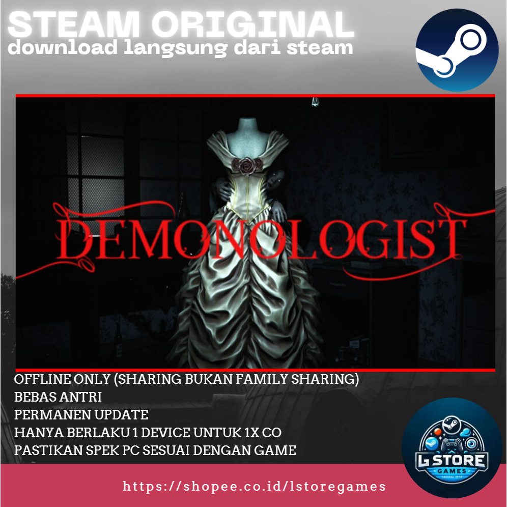 Jual DEMONOLOGIST Horror PC Sharing Original Offline | Shopee Indonesia