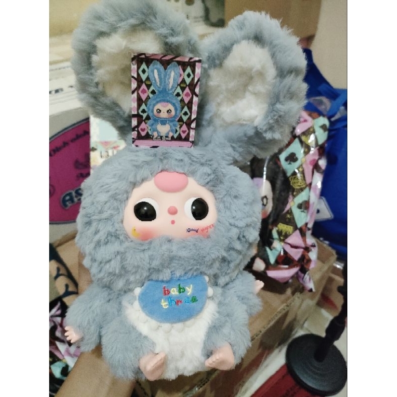 Jual SELECTED!! BB3 Baby Three Lily Bunny / Lily Rabbit Town - BIRU ...