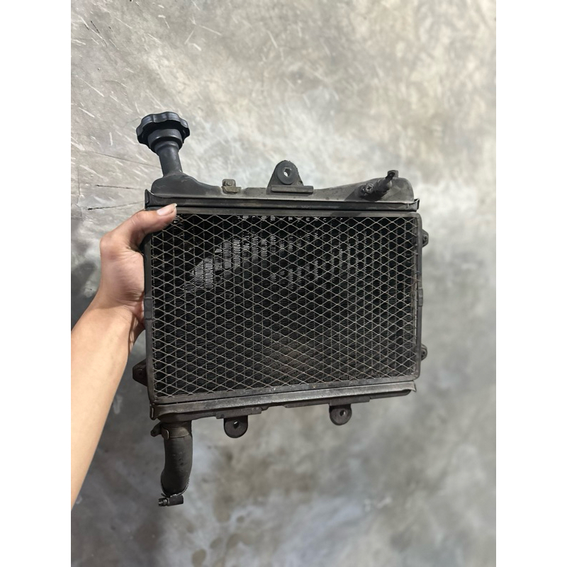 Jual RADIATOR NINJA RR ORIGINAL set selang | Shopee Indonesia