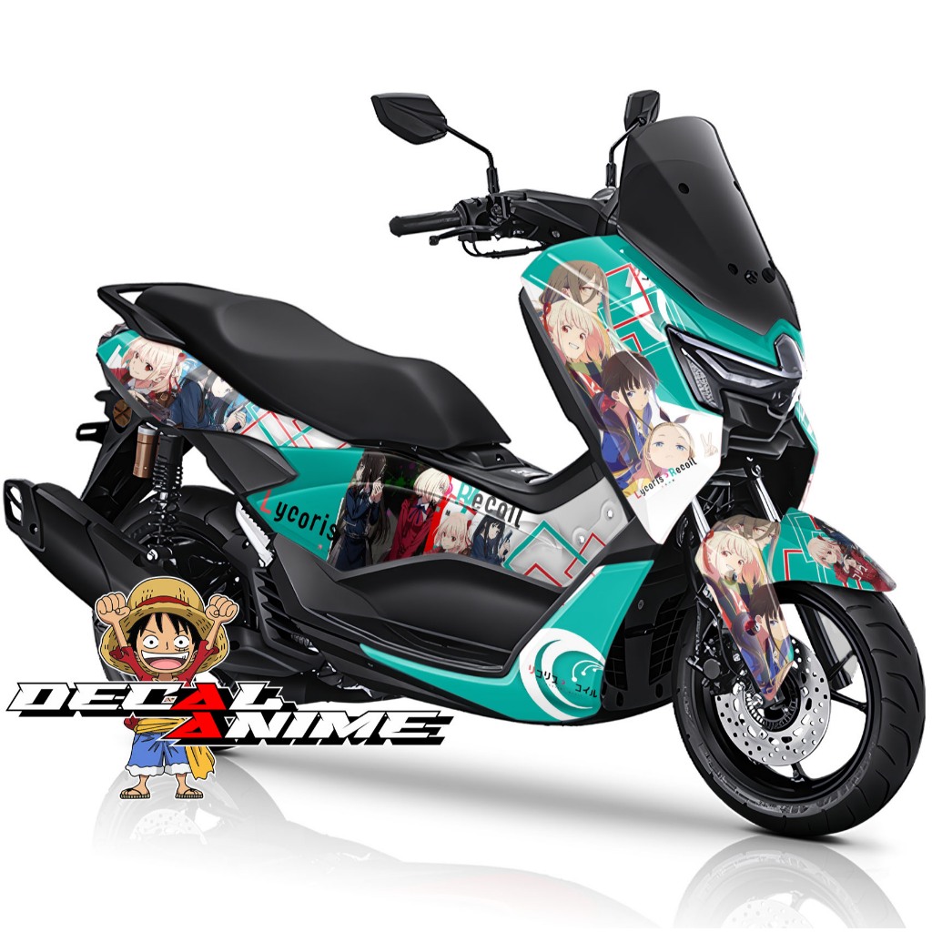 Jual Sticker Decal NMAX TURBO Full body Stiker Nmax Old - N Max New Neo ...