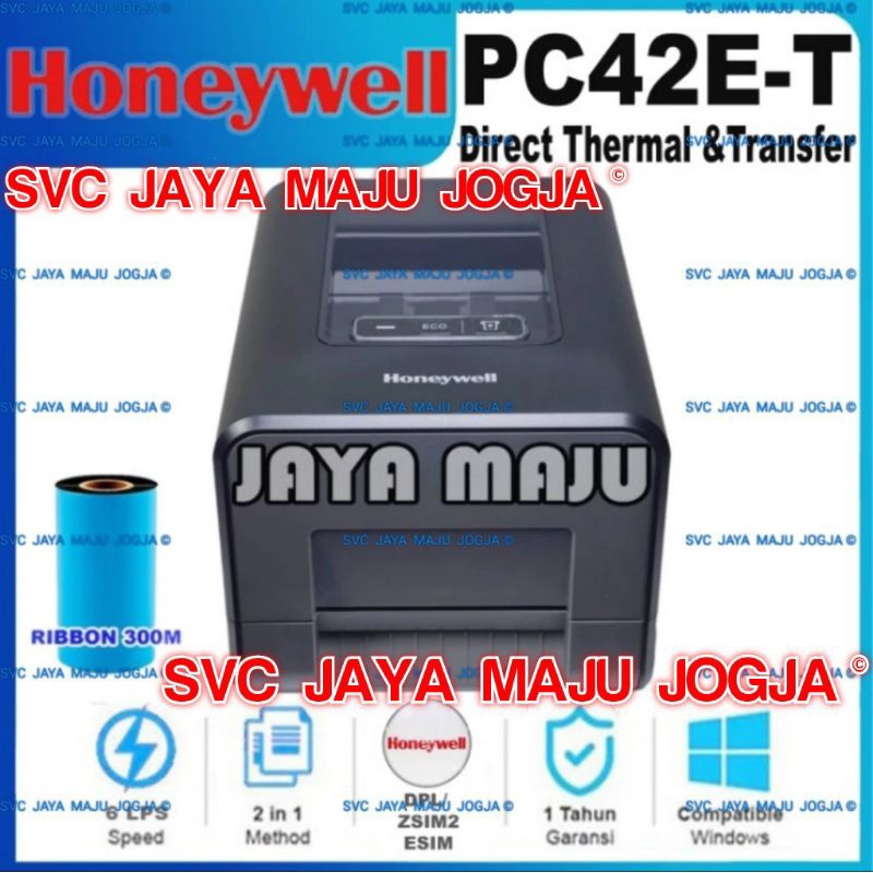 Jual HONEYWELL PC42E-T 203 DPI - SPEED 152 MM/S - USB LAN || BARCODE ...