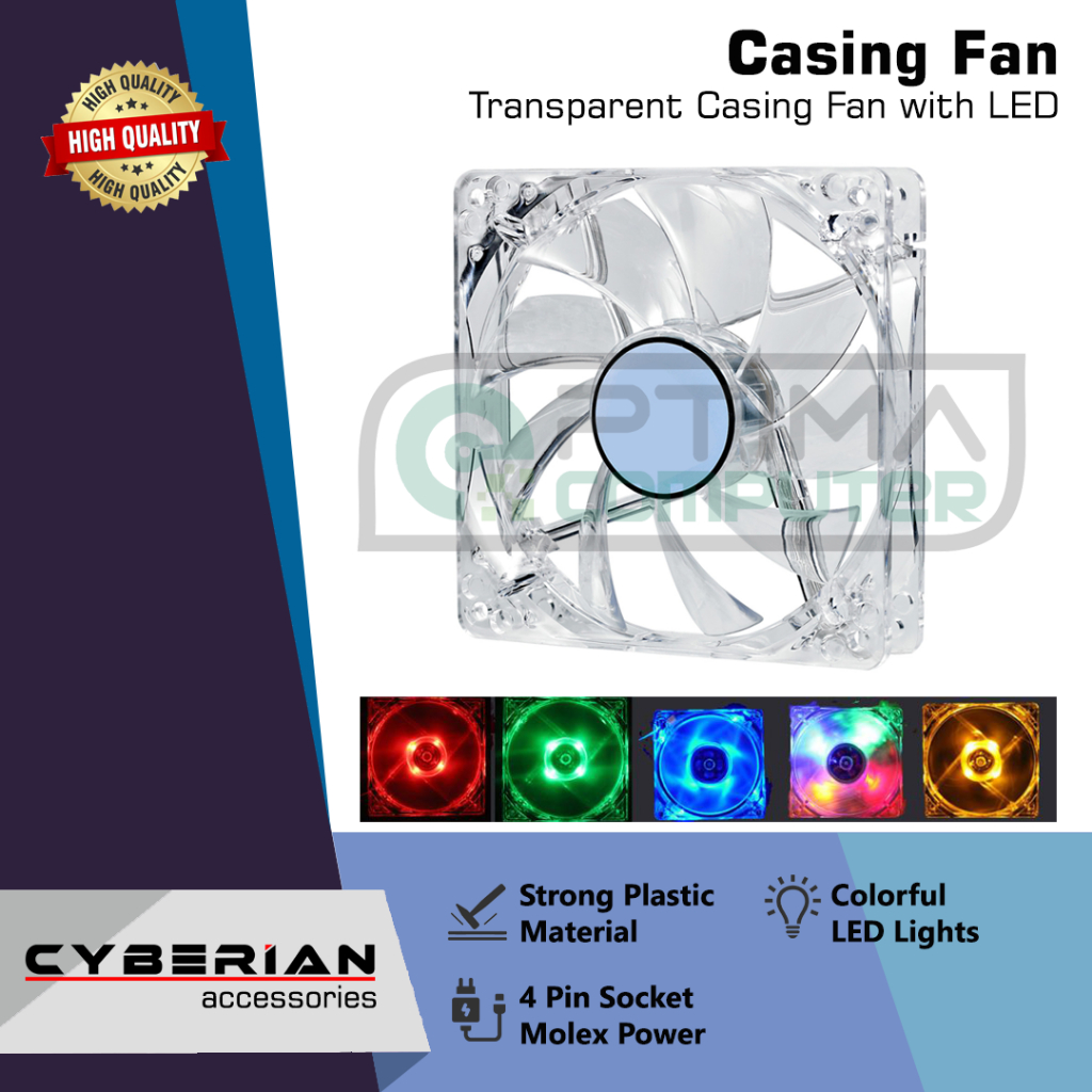 Jual Casing Fan Transparent LED | Shopee Indonesia