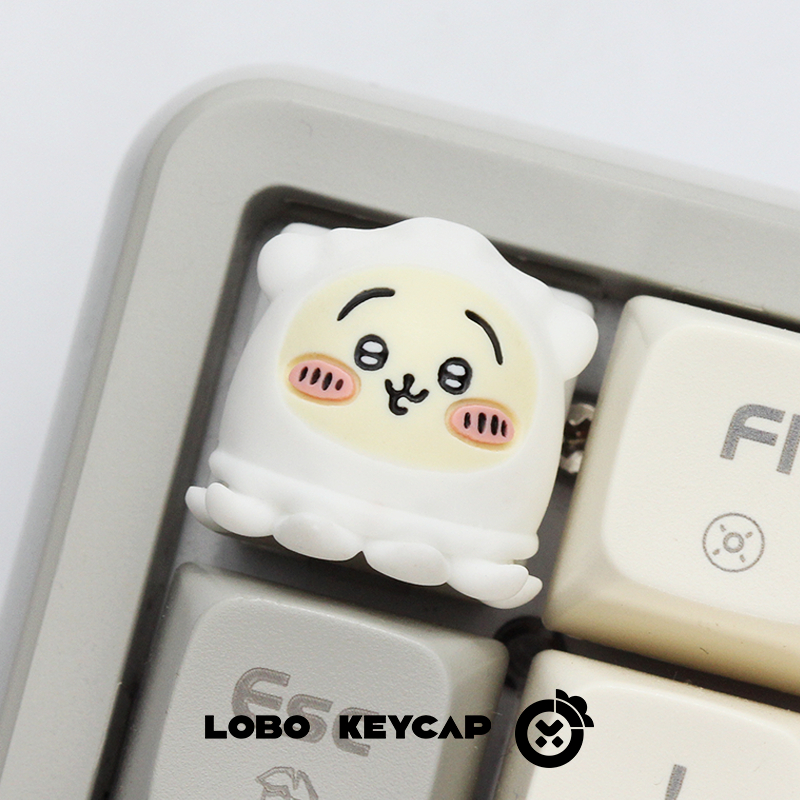 Jual cute Chiikawa usagi Mechanical keyboard keycaps Personalization ...