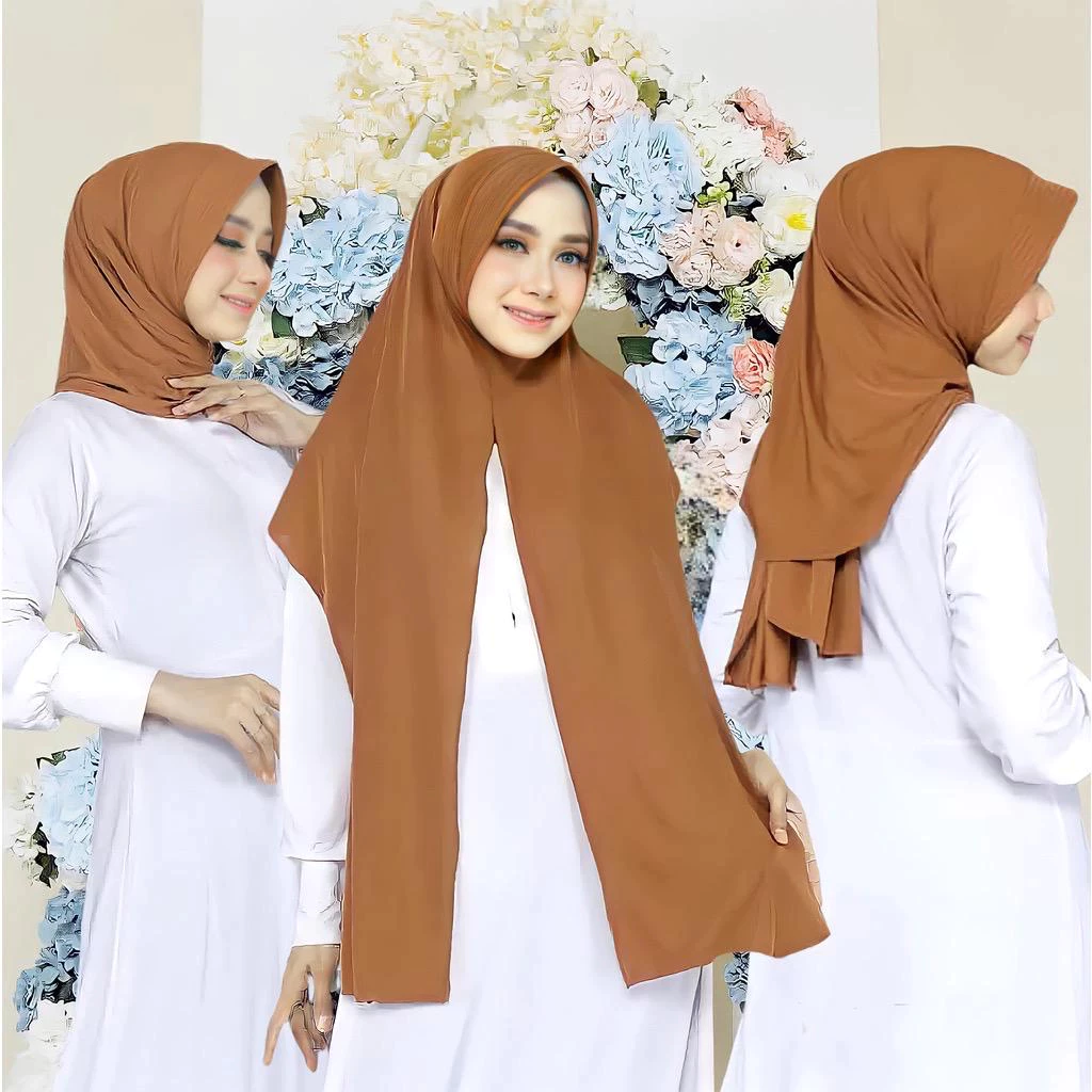 Pashmina Instan Jersey Premium Oval Ped