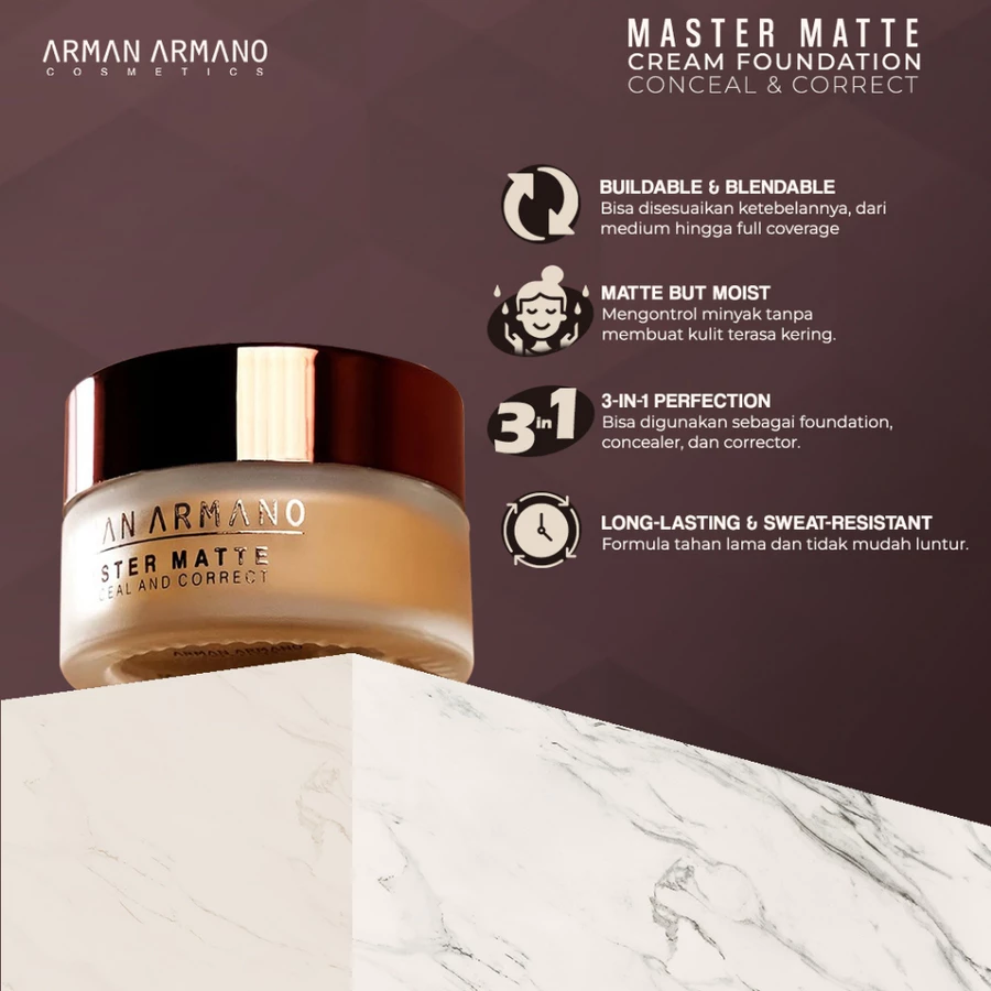 CREAM FOUNDATION CONCEAL & CORRECT