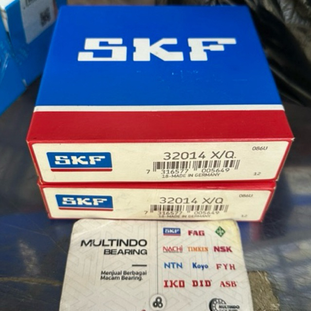 Jual Bearing Tappered 32014 X/Q SKF ORIGINAL | Shopee Indonesia