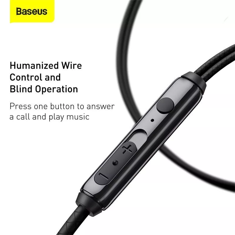Baseus Encok H19 Wired Earphone Handsfree Headset Audio Jack 3.5mm