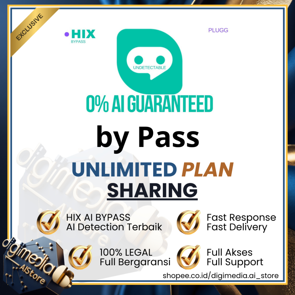 HIX.AI Bypass Unlimited Plan Subscription | Solusi kece buat akses konten tanpa batas! 1bulan.