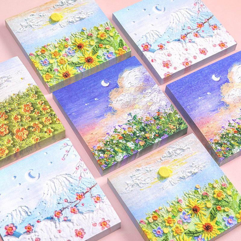 Jual ATM.Medan Sticky Notes/Memo Motif Bunga dan Alam | Shopee Indonesia
