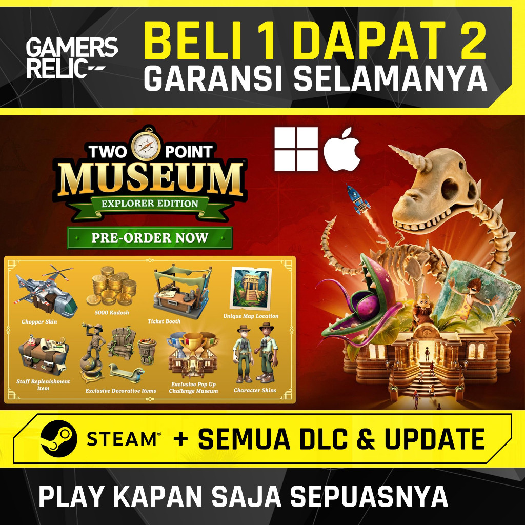 Jual Two Point Museum Explorer Edition PC MAC Original | Shopee Indonesia