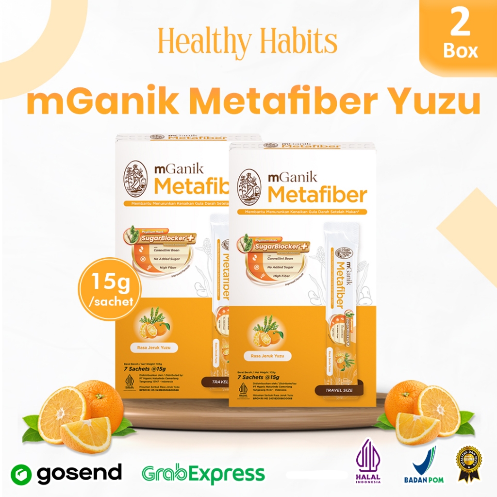 Jual mGanik - Metafiber 2 Box Jeruk Yuzu | Shopee Indonesia
