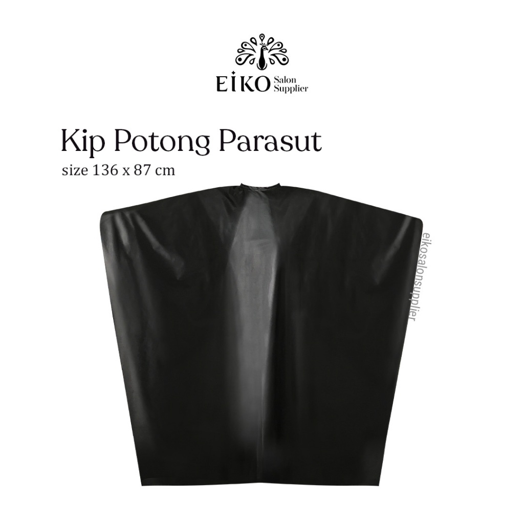Jual Cape Kip Potong Rambut Salon Parasut Hitam | Shopee Indonesia