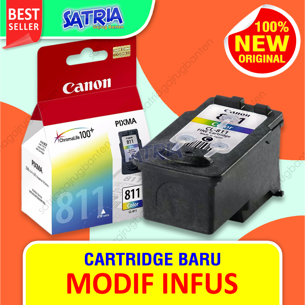 Jual Catridge BARU Canon 810 811 Mode Modif Infus Cartridge Tinta PG ...