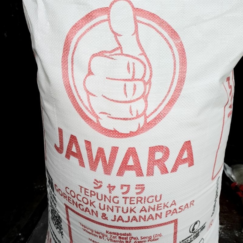 Jual Jawara Tepung Terigu Tepung Roti Goni 25 Kg [ Khusus Pengiriman ...