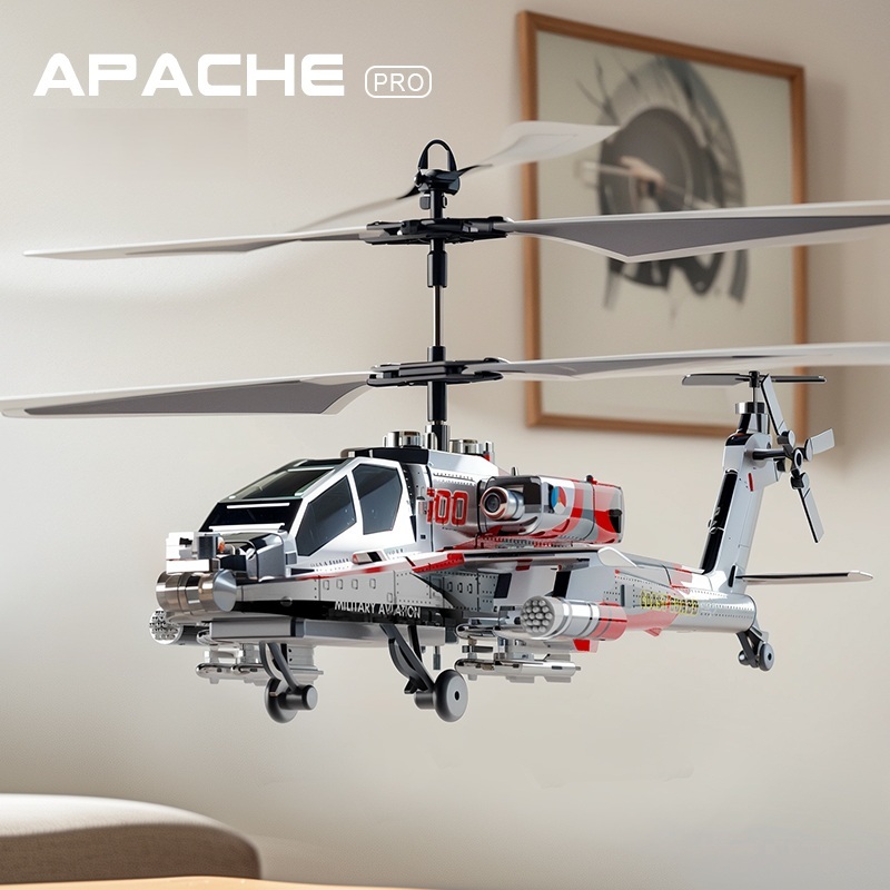 Jual Helikopter Apache Remote Control dengan Giroskop dan Lampu 2.4GHZ ...
