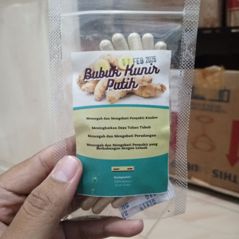 KAPSUL KUNIR OBAT KANKER DAN PERADANGAN