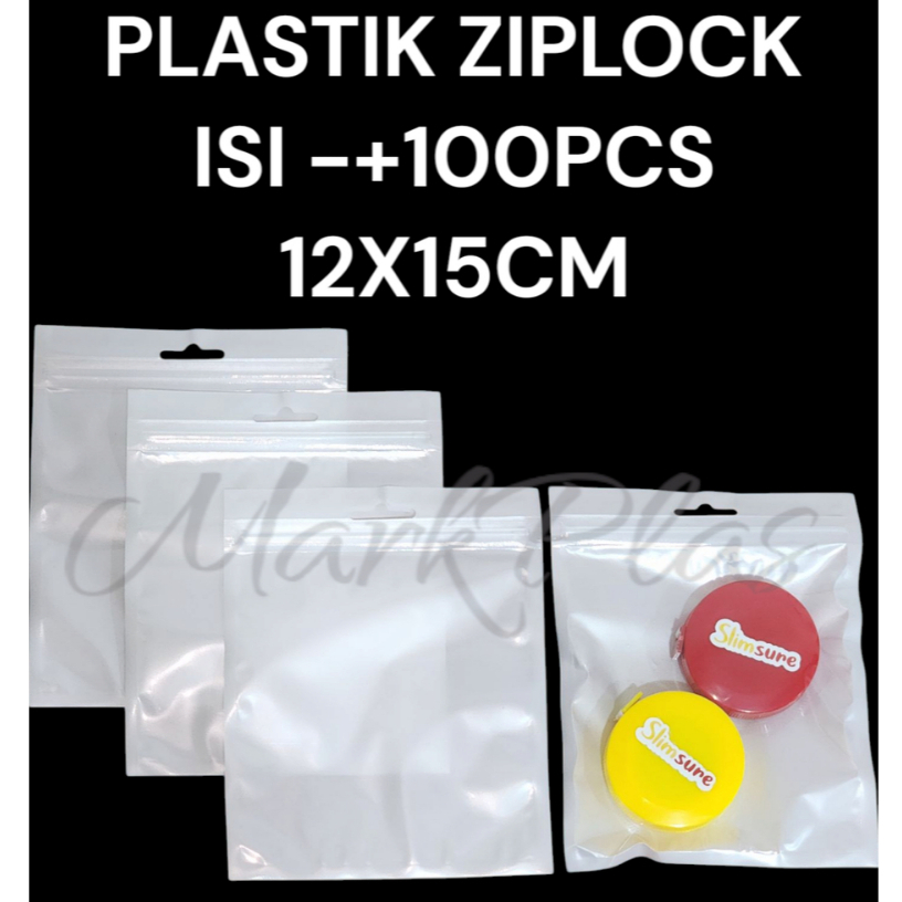Jual Plastik Ziplock 100 Pcs UK 12x15 CM / Plastik Klip Acc Plastik ...