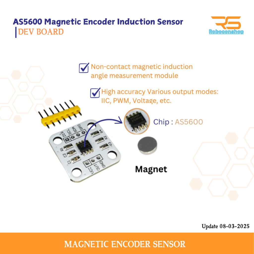 Jual AS5600 Magnetic encoder induction sensor | Shopee Indonesia