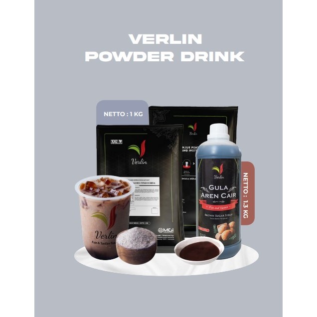 Jual Verlin Drink Powder 1kg / Bubuk Minuman Kekinian - Verlin Powder ...