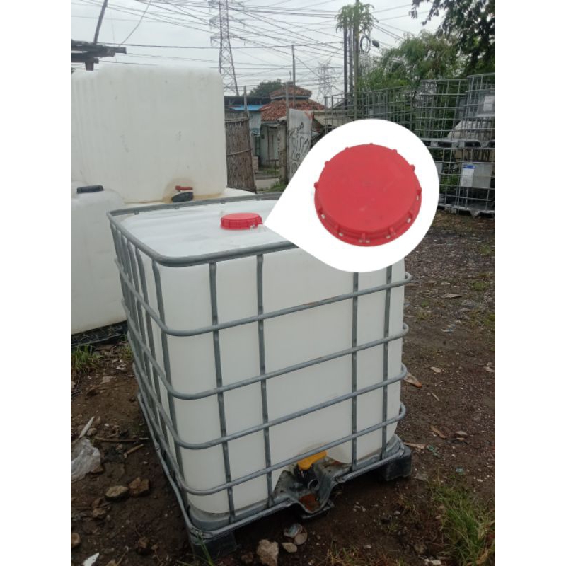 Jual tutup kempu ibc / tutup tandon air 1000 liter (kecil) | Shopee ...