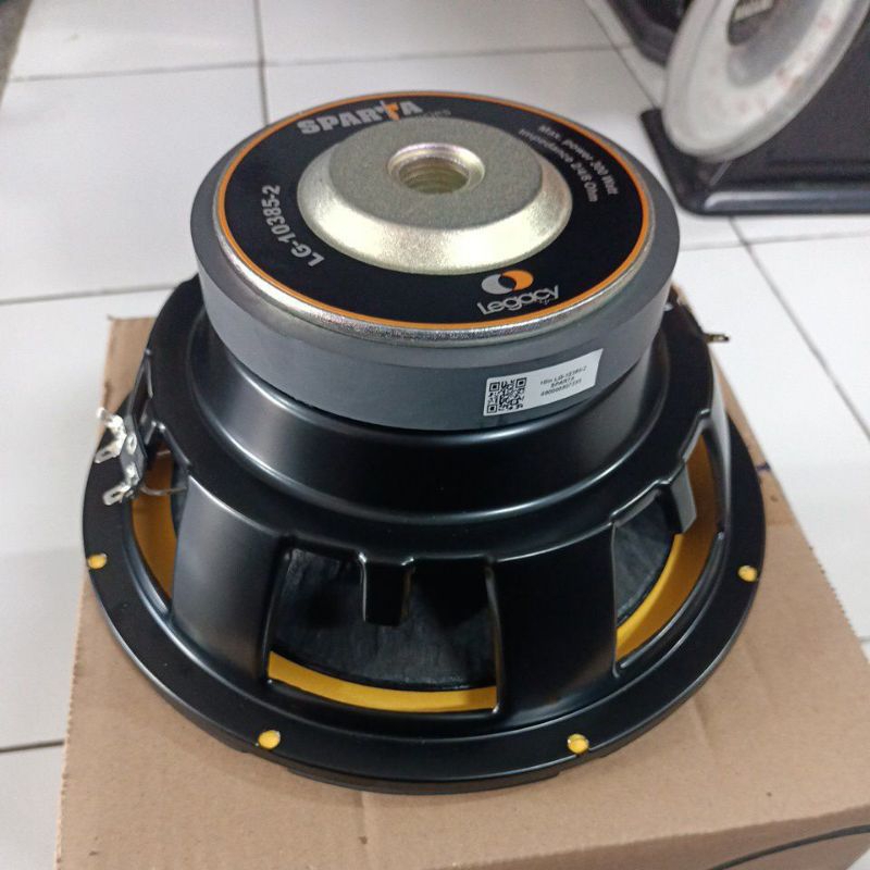 Jual speaker legacy sparta 10 inc LG-10385-2 sparta subwoofer | Shopee ...