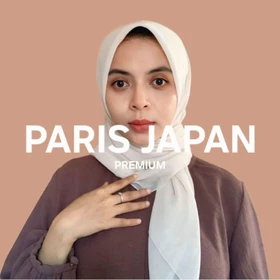 Lanara Hijab Scarf Paris Japan Anti Nerawang