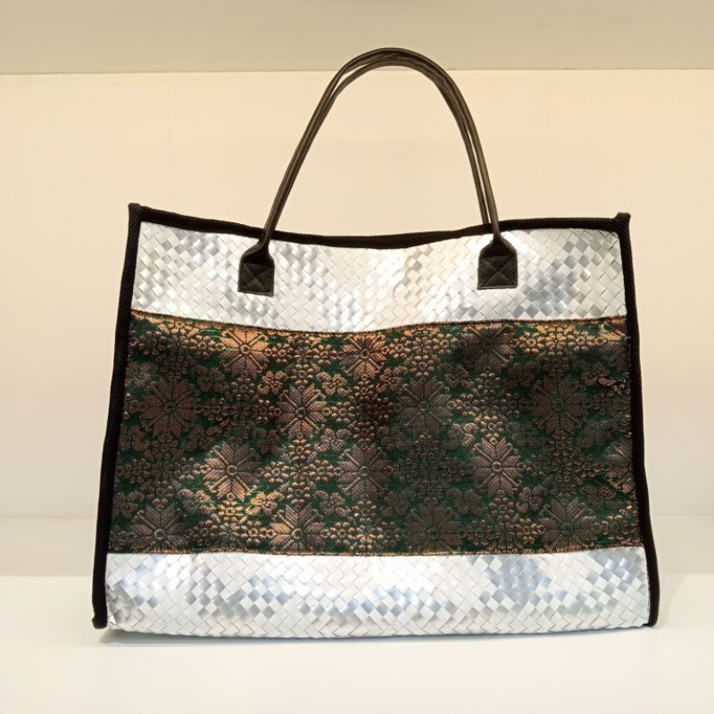 Jual Cantika Small Songket - House Of Inang - Tas Anyaman / Upcycle ...