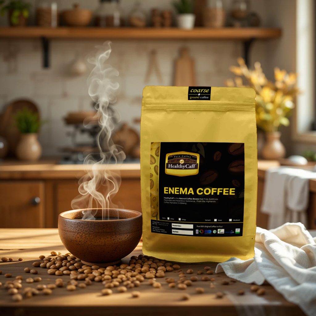 Jual Kopi enema Organik Light Roasted OrganiCaff Gerson Teraphy ...