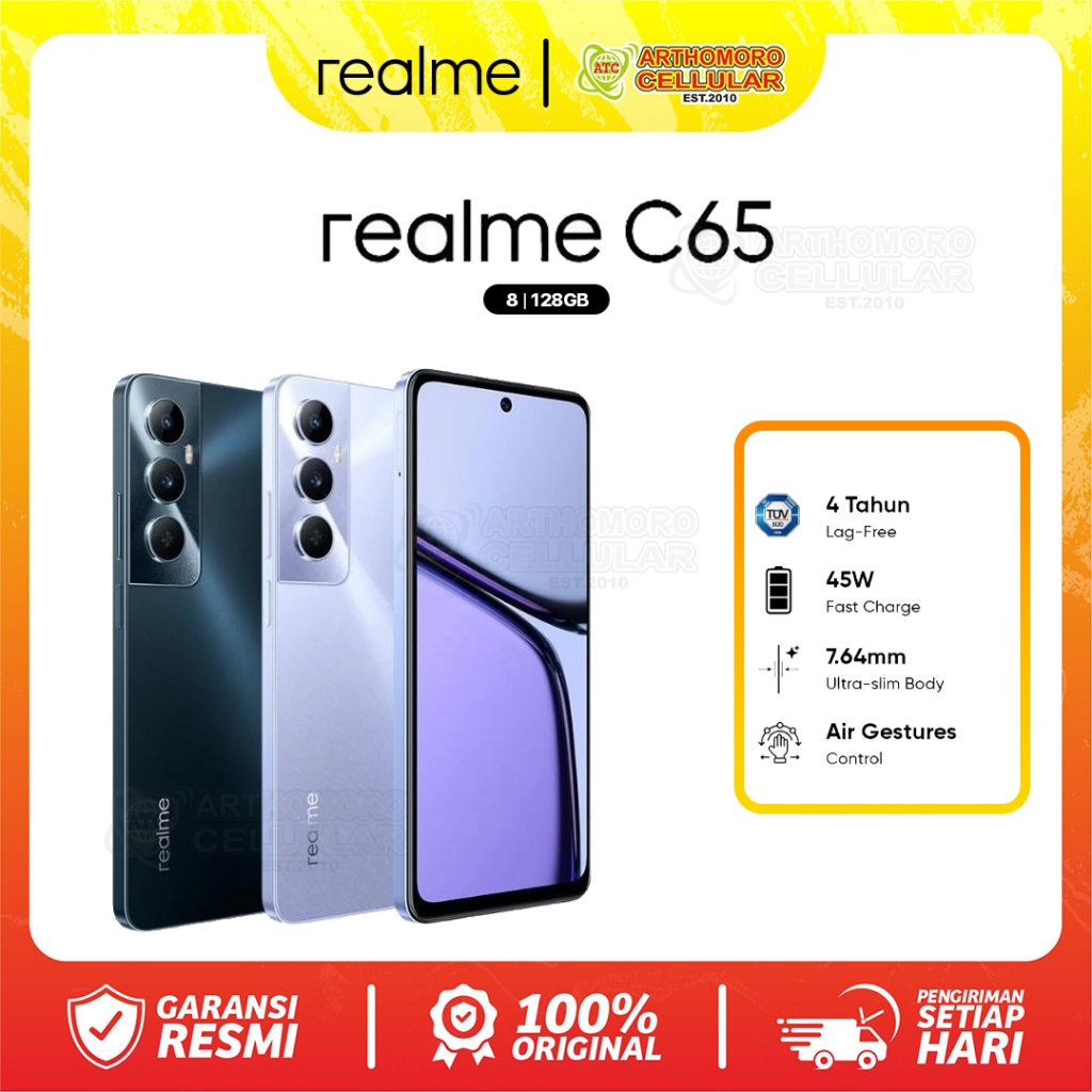 Jual REALME C65 (8/128) - GARANSI RESMI | Shopee Indonesia
