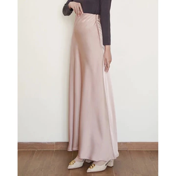 Rok Satin Silk Premium Satin Long Skirt Rok Satin Panjang