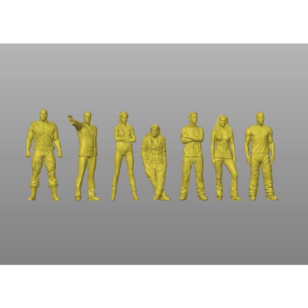 Jual Figure Skala 1/64 | Miniature Figure Fast and Furious untuk ...