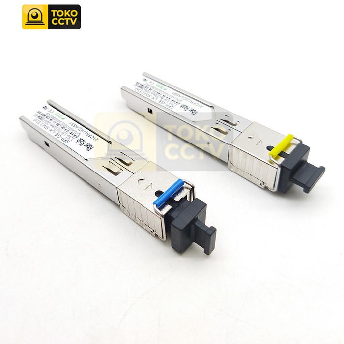 Jual Transceiver SFP Single Mode 1,25G 1 Pair 20KM Fiber Optic FO ...