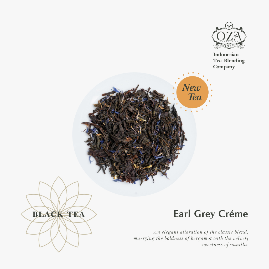 Jual OZA Tea - Earl Grey Creme | Artisan Tea - Black Tea | Specialty ...